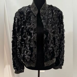 Jovani Maslavi Black Evening Jacket